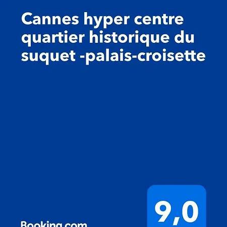 公寓 Hyper Centre Quartier Historique Du Suquet -palais-croisette